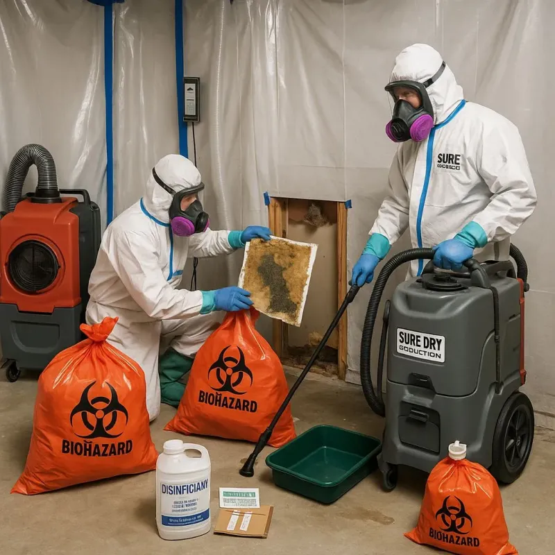 Contaminated Water Handling Protocols process in Grayson County, VA