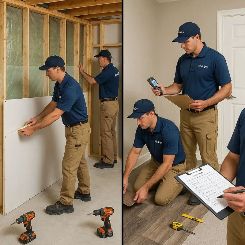 Repairs and Reconstruction process in Grayson County, VA